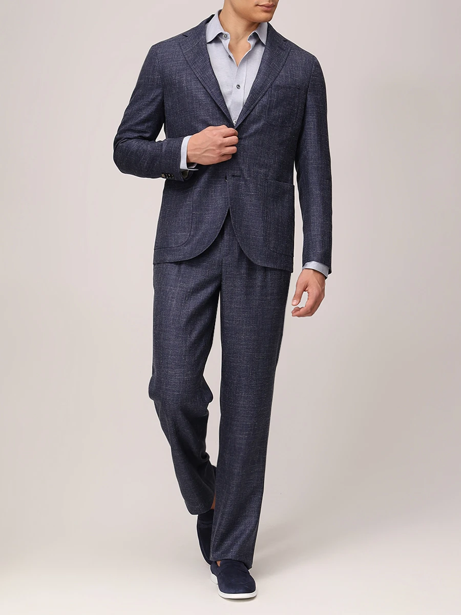 Рубашка Regular Fit из хлопка и шелка AGNONA TD09U2U-Y-Y2071U A35 Светло- Серый  Фото 2
