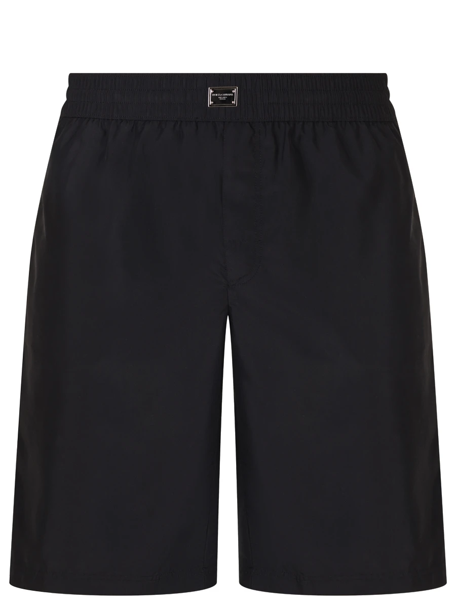 Шорты плавательные DOLCE & GABBANA M4F37T ONR46 N0000 Черный 