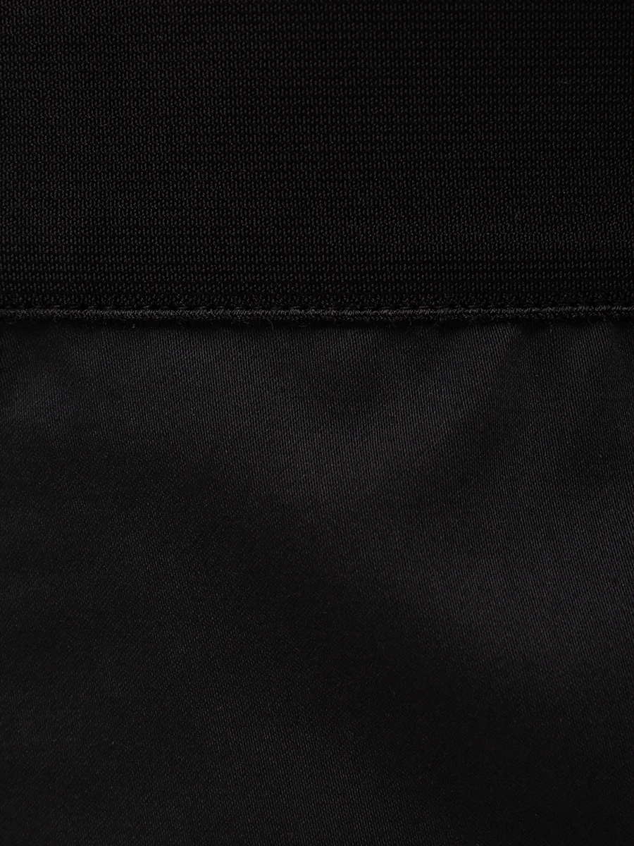 Брюки хлопковые AGNONA T70610-Y-UC057 K09 Черный  Фото 6