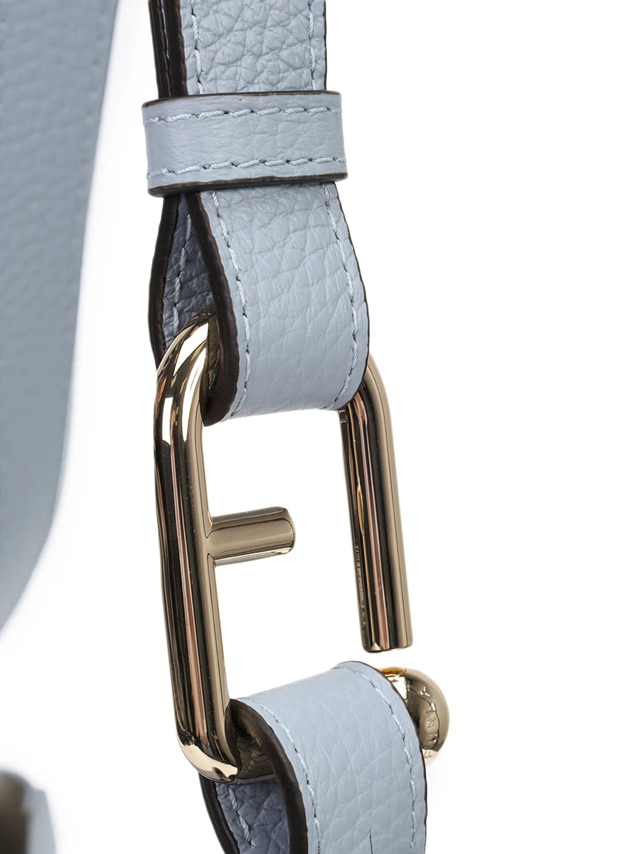 Сумка кожаная Nuvola FURLA WB01373-HSF000-55000 Голубой  Фото 5