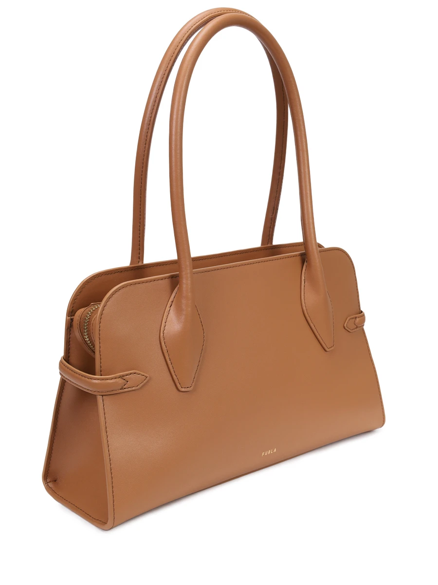 Сумка кожаная Goccia FURLA WB01505-BX3104-RY000 Коричневый  Фото 3
