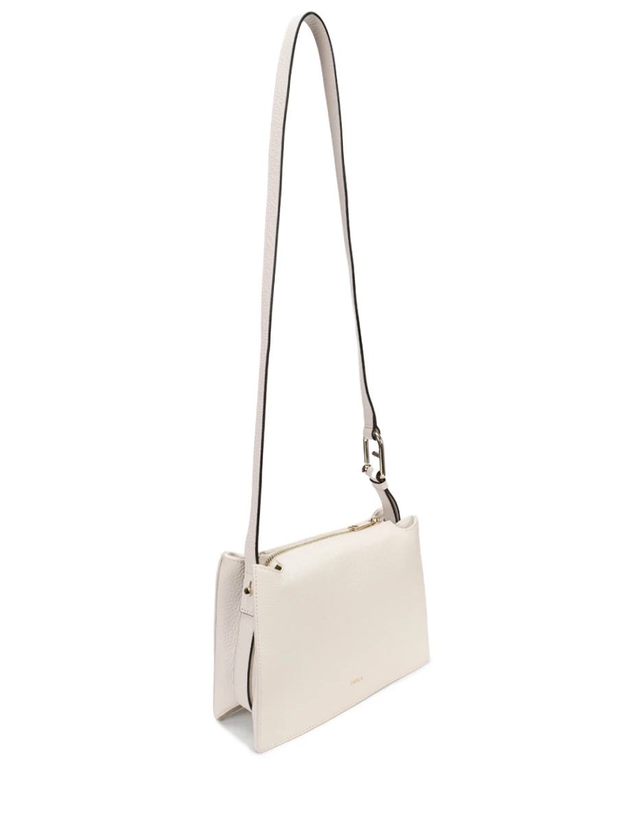 Сумка кожаная Nuvola FURLA WB01275-HSF000-PNN00 Белый  Фото 3