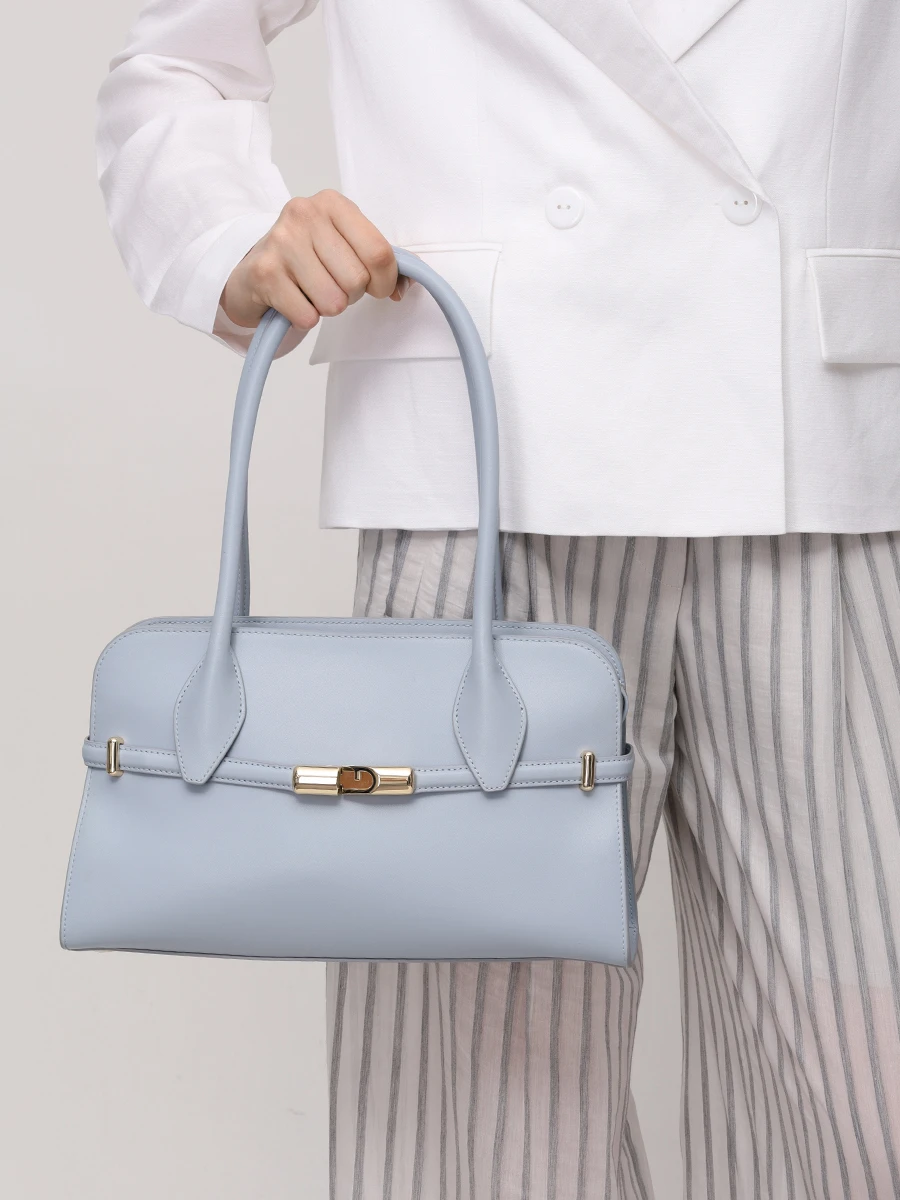 Сумка кожаная Goccia FURLA WB01505-BX3104-55000 Голубой  Фото 2