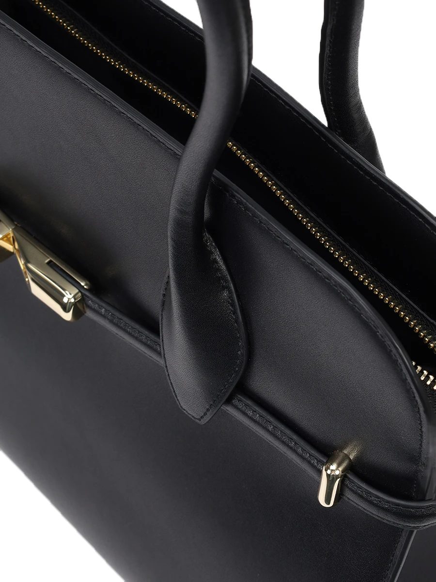 Сумка кожаная Goccia FURLA WB01504-BX3104-O6000 Черный  Фото 4