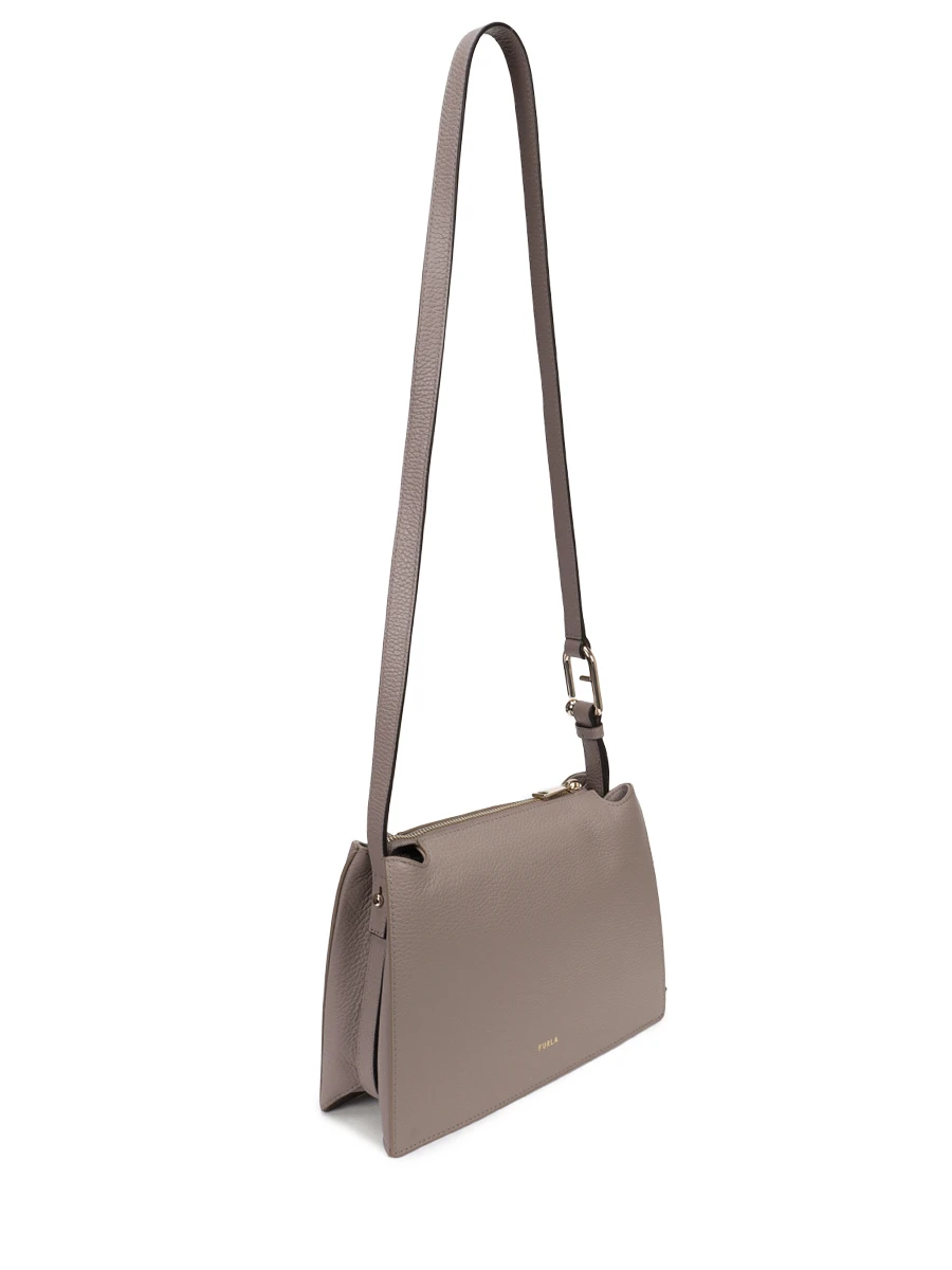 Сумка кожаная Nuvola FURLA WB01275-HSF000-2572S Бежевый  Фото 3