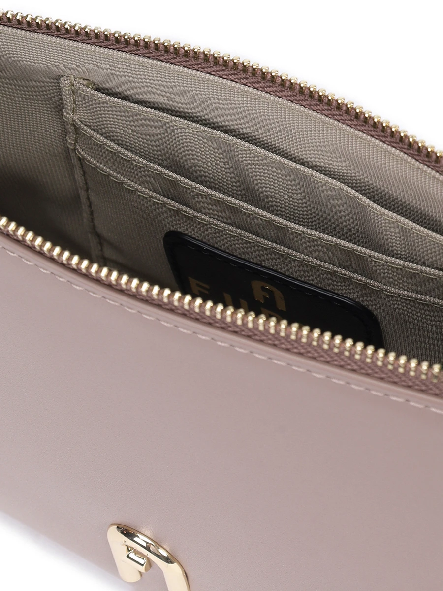 Сумка кожаная Diamante FURLA WE00615-AX0733-MA200 Бежевый  Фото 4