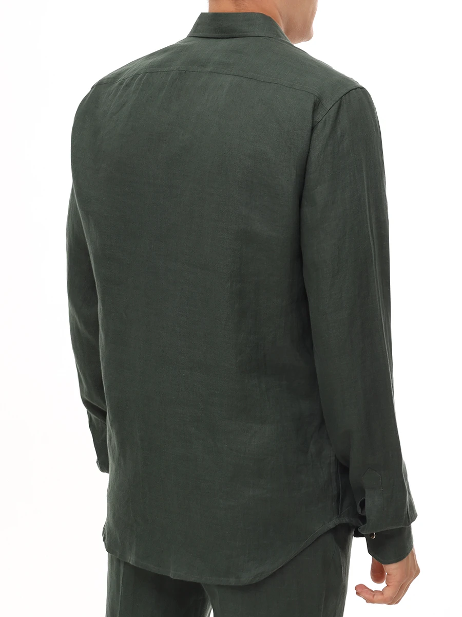 Костюм льняной KITON UMCBUBAH092861100/UPN01H0928611001 Зеленый  Фото 3