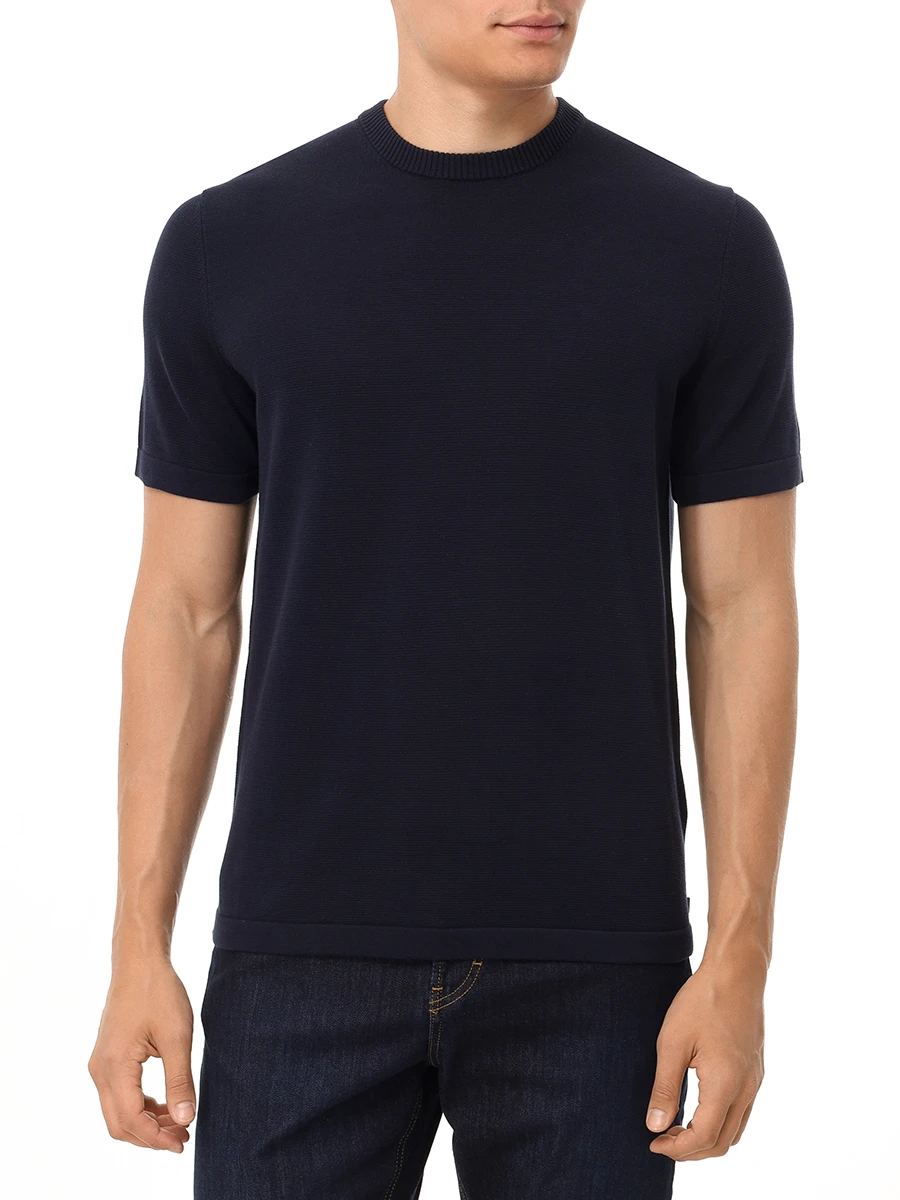 Футболка хлопковая Lloyd BOGNER 88449503/464, LLOYD Синий  Фото 4