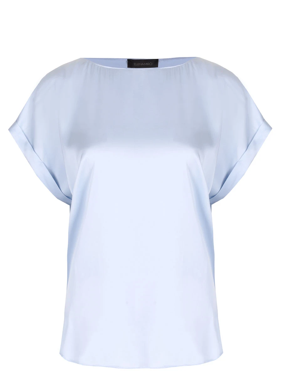 

Блуза из вискозы, Голубой, 2086P0128104