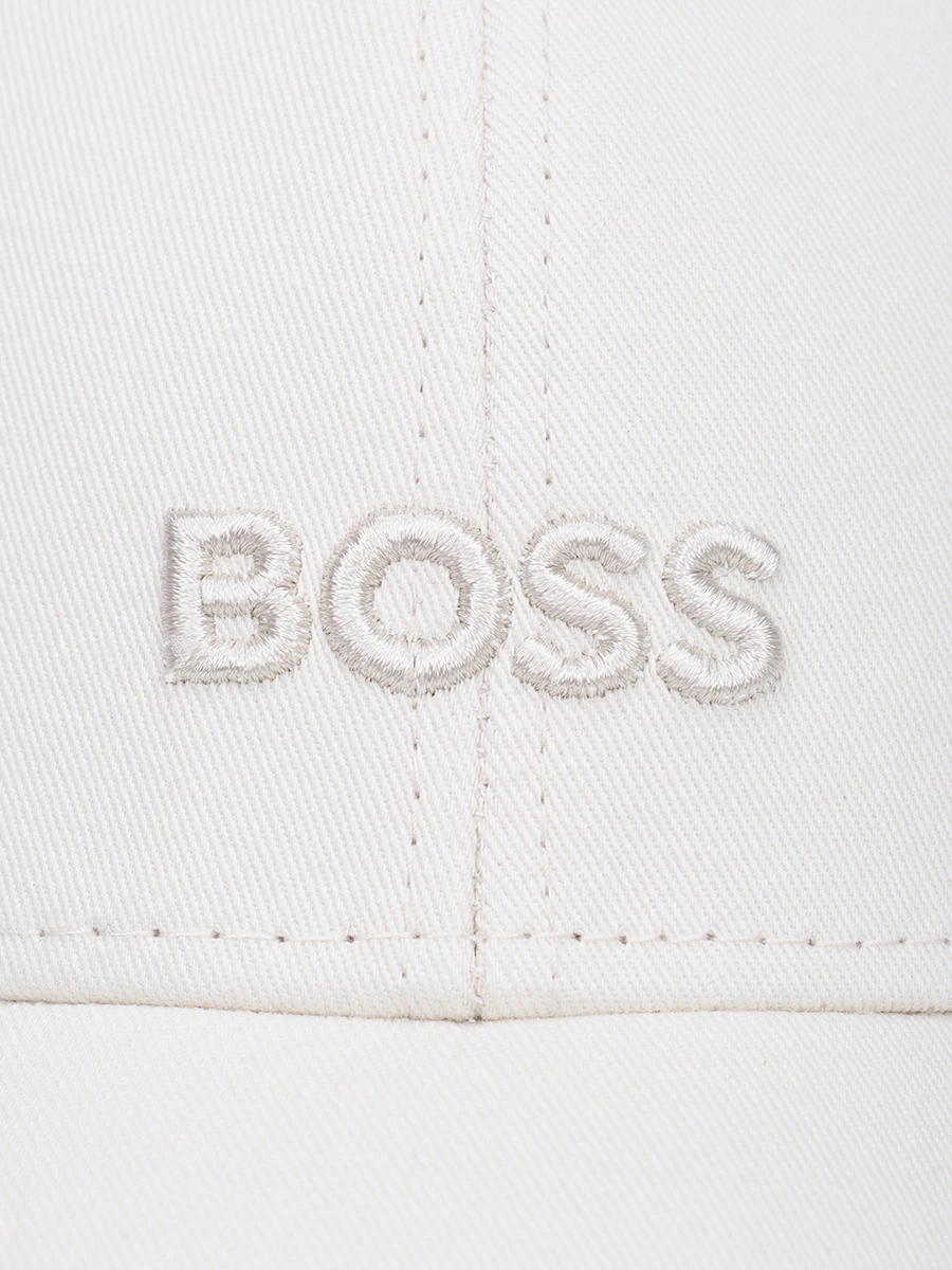 Бейсболка хлопковая BOSS 50519889/118 Белый  Фото 3