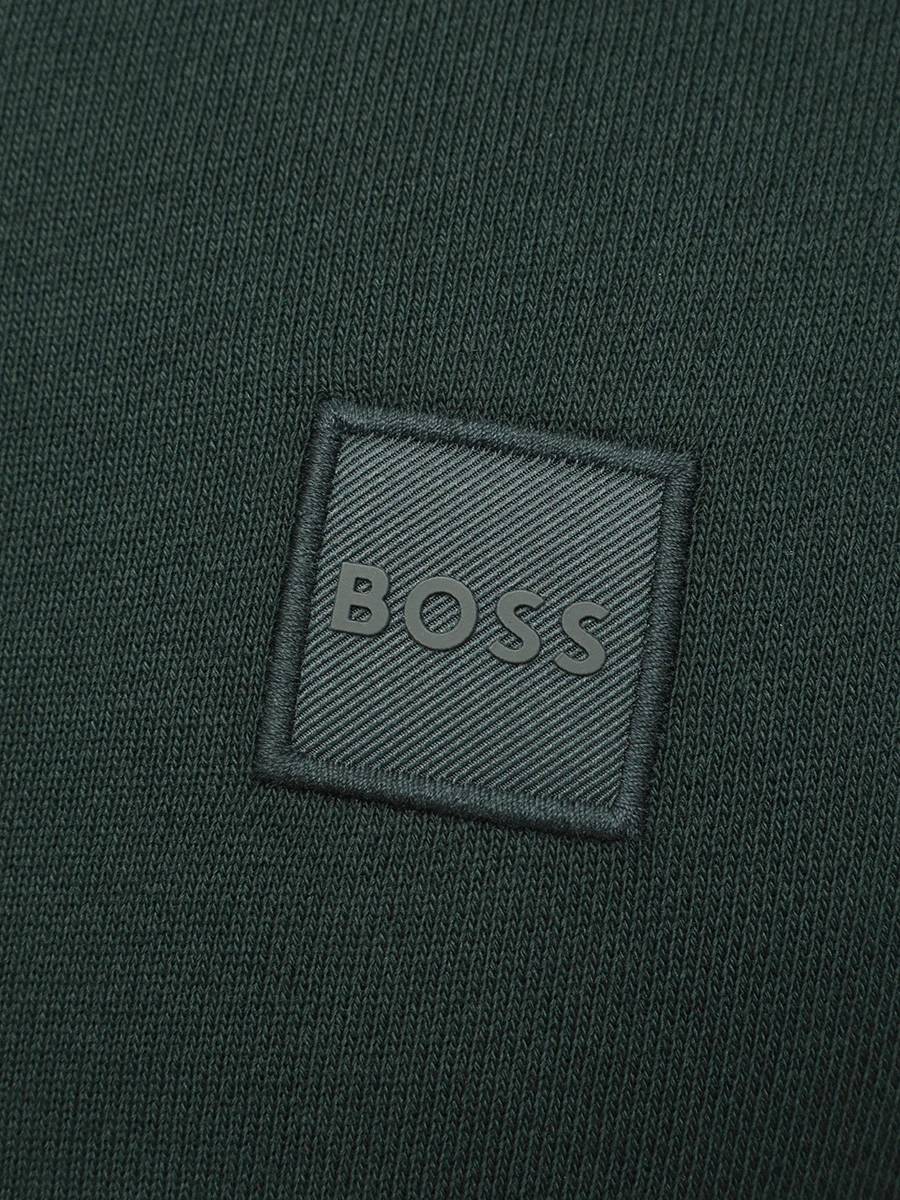 Олимпийка хлопковая BOSS 50508578/350 Зеленый  Фото 6