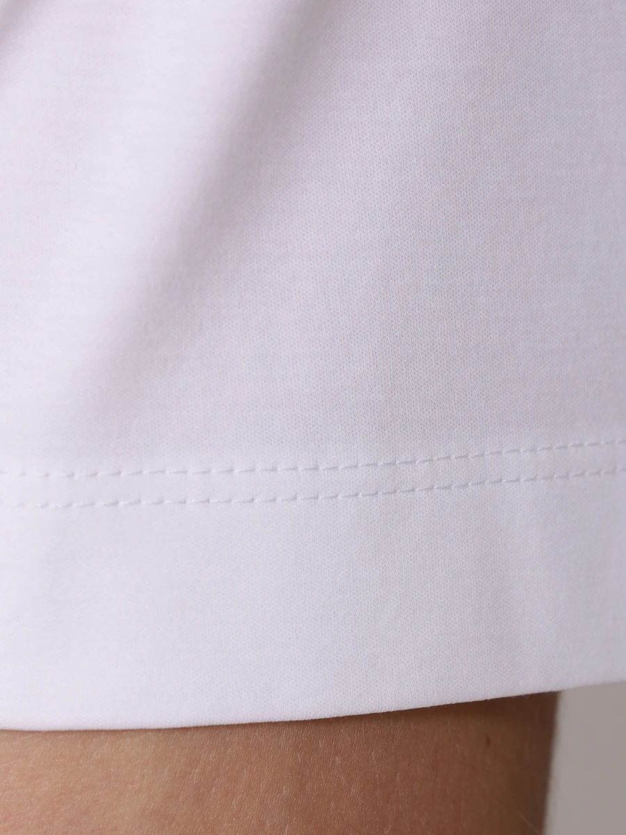 Футболка хлопковая BOSS 50520298/100 Белый  Фото 6