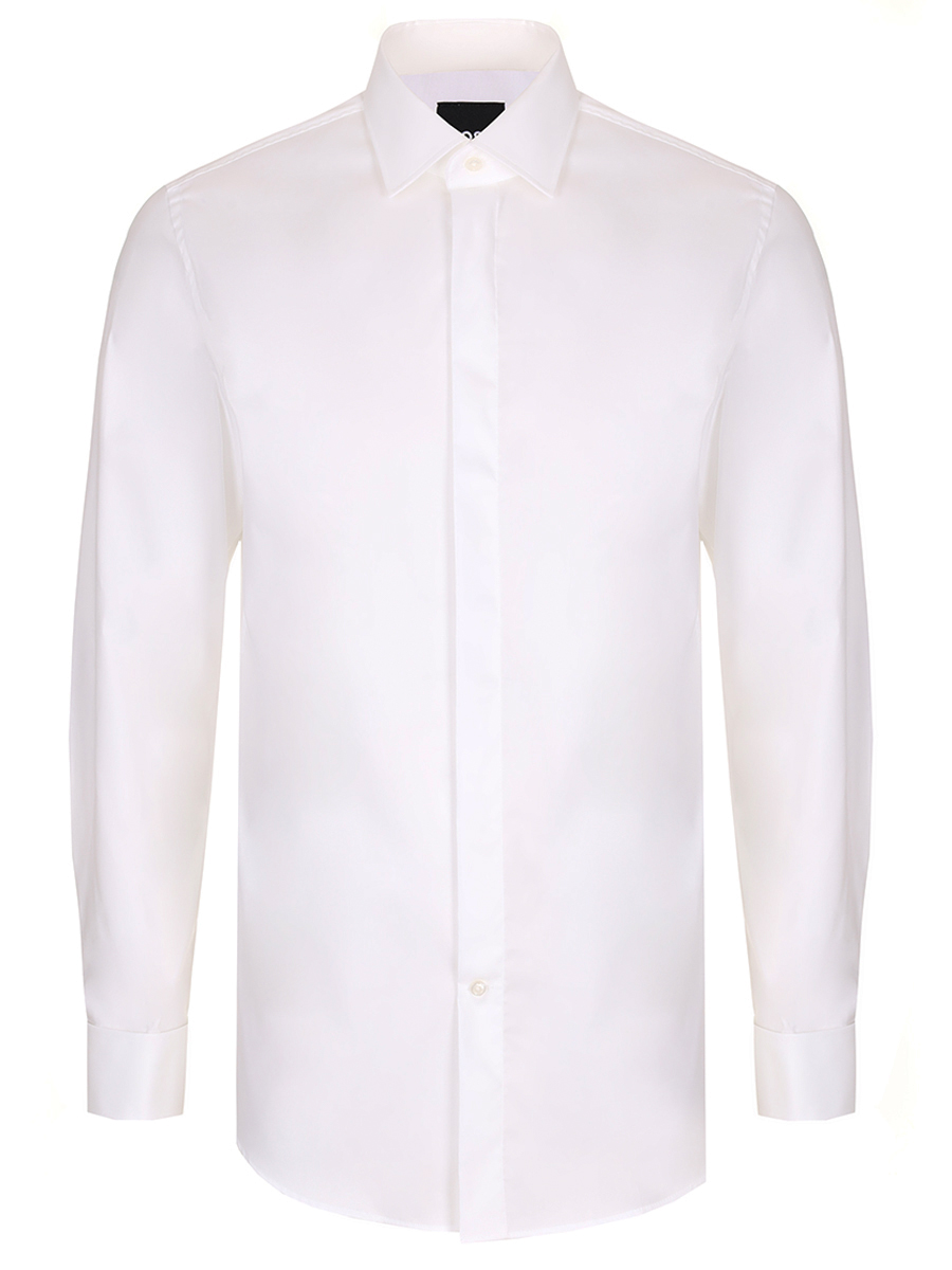 Рубашка Slim Fit хлопковая BOSS