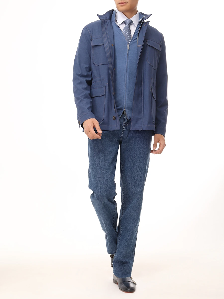 Рубашка Regular Fit хлопковая BOSS 50533979/100 Белый  Фото 2