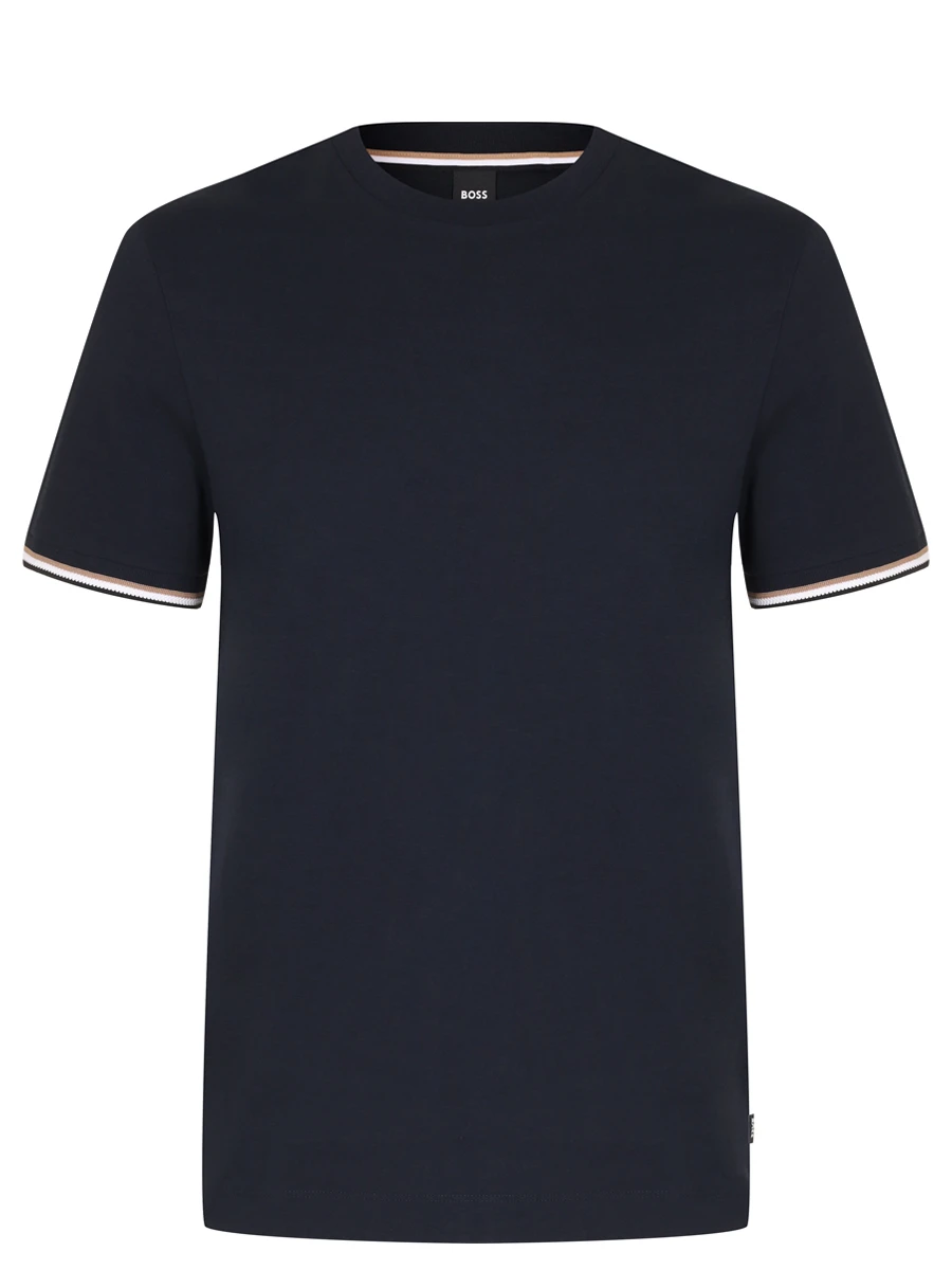 Футболка хлопковая BOSS 50501097/404 Синий 