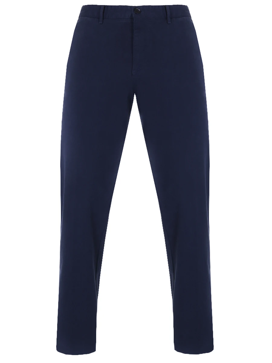 Брюки Regular Fit хлопковые BOSS 50487976/404 Синий 