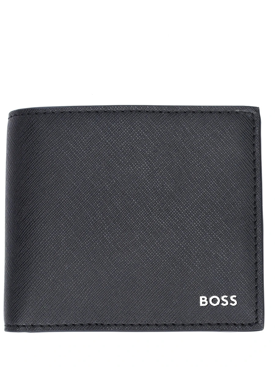 Портмоне кожаное BOSS 50536710/001 Черный 