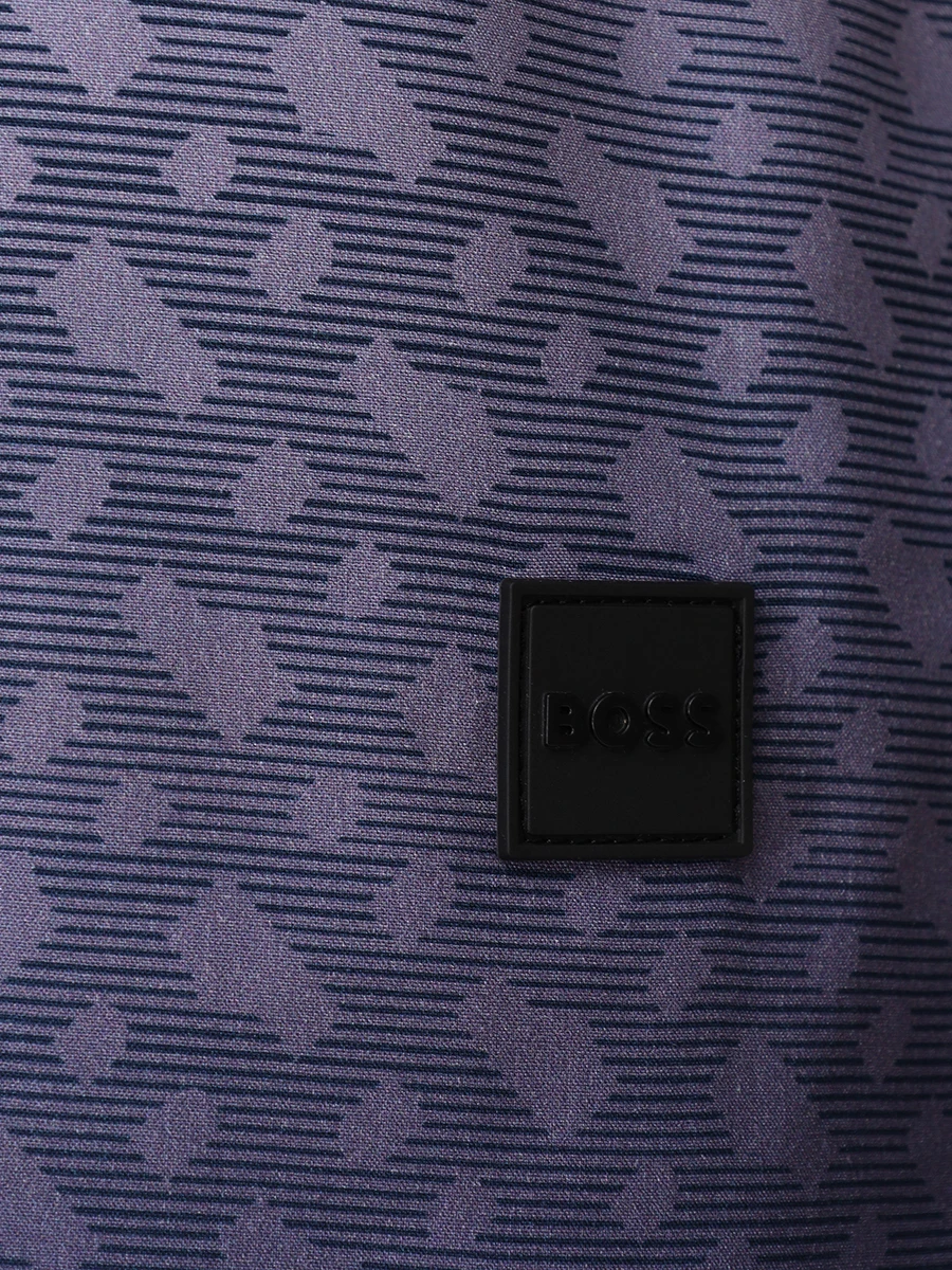 Рубашка из вискозы BOSS 50534342/413 Голубой  Фото 5