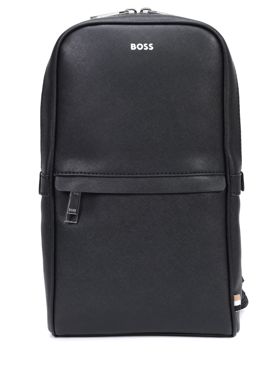 Сумка кожаная BOSS 50536140/001 Черный 