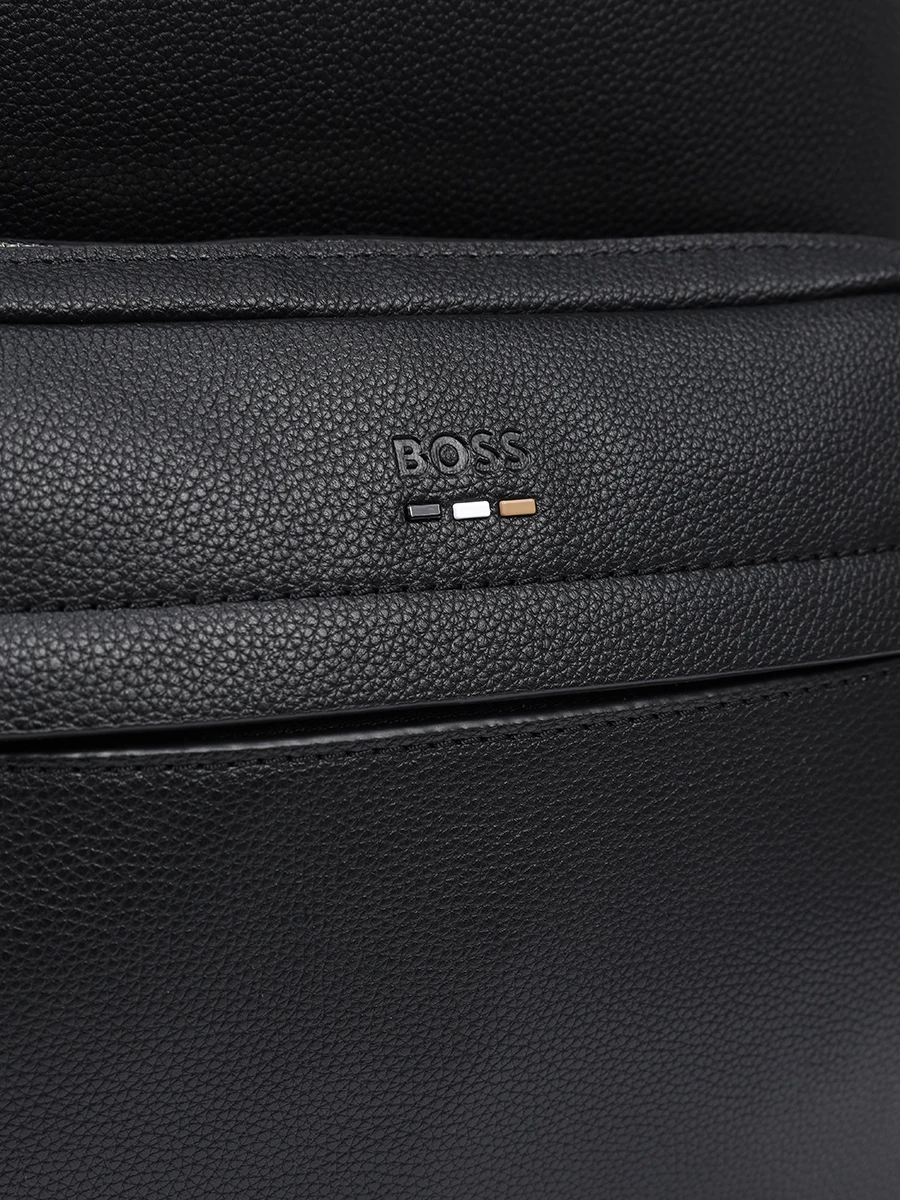 Рюкзак из экокожи BOSS 50536499/001 Черный  Фото 5