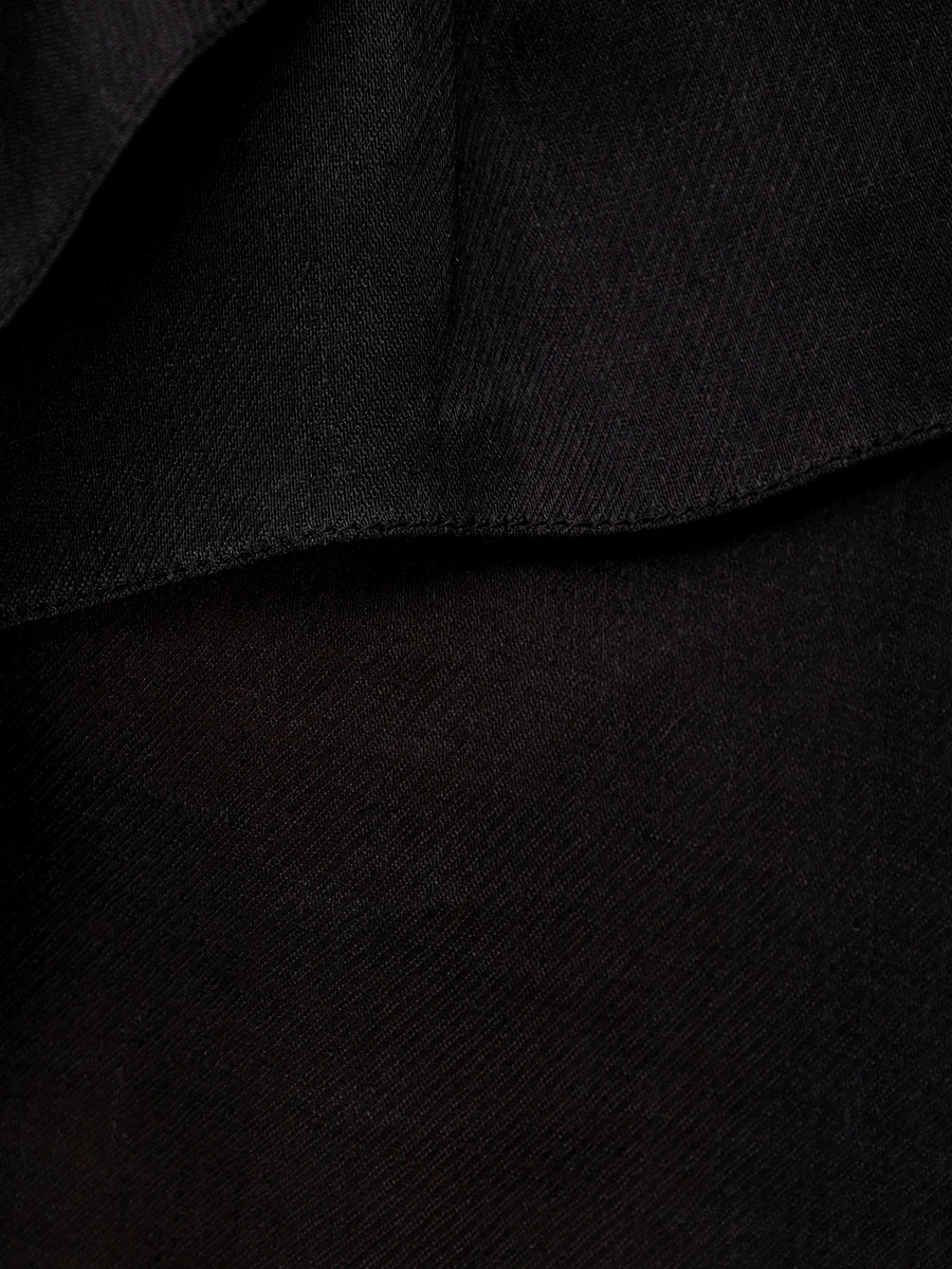 

Блуза с рюшами, Черный, SH3425_285/3