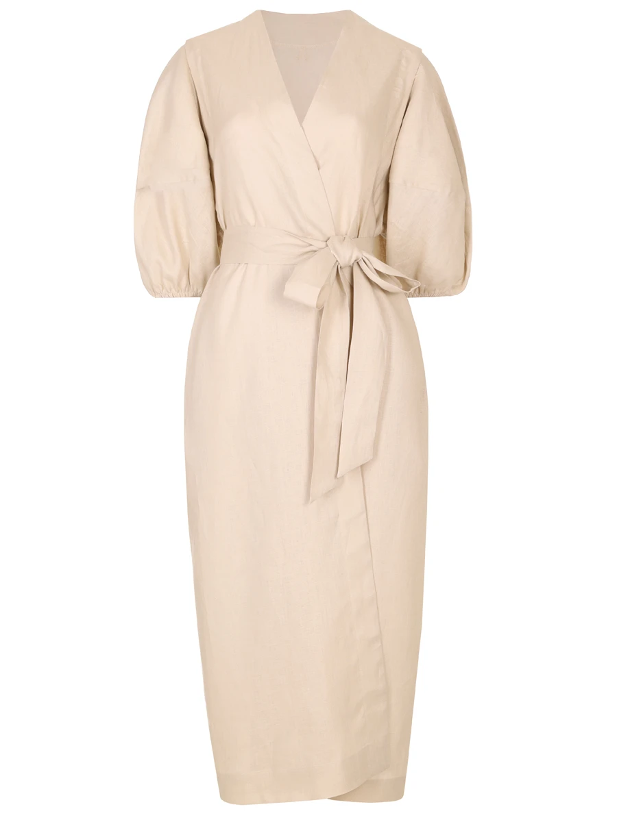 

Платье-трансформер льняное, Бежевый, BC.TUN.076.4000.102