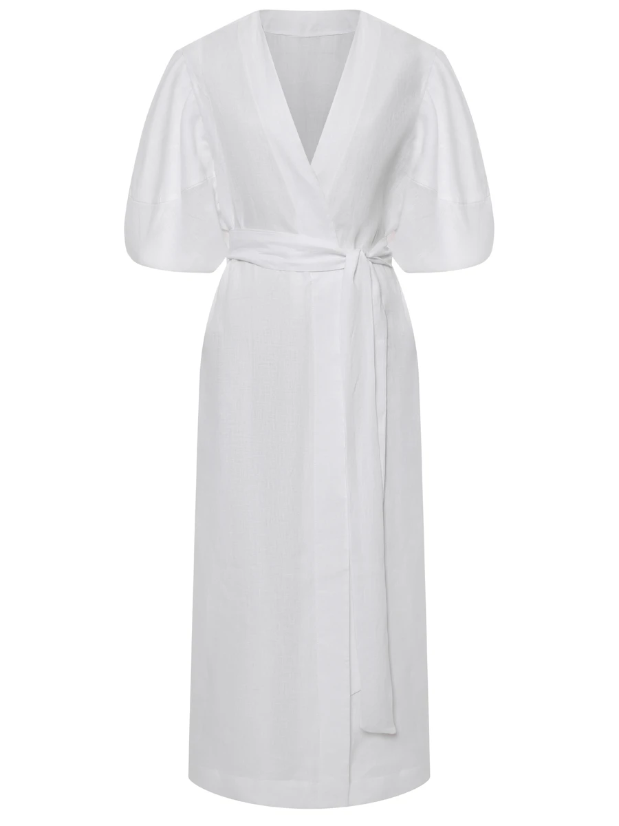 Платье льняное LÉAH BC.TUN.076.4000.100 Белый 