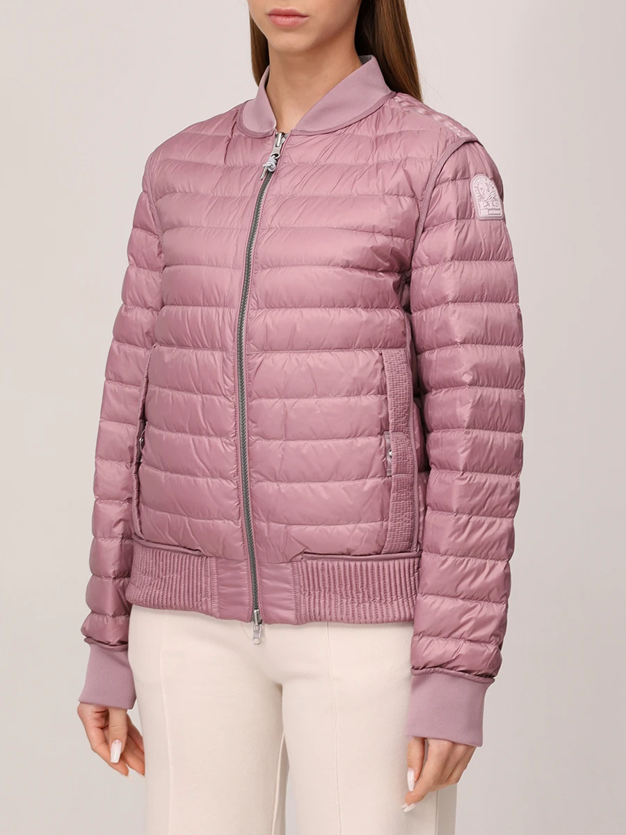 Куртка двусторонняя стеганая Leila PARAJUMPERS 25SMPWPUTC35/R032 LEILA Серый  Фото 4