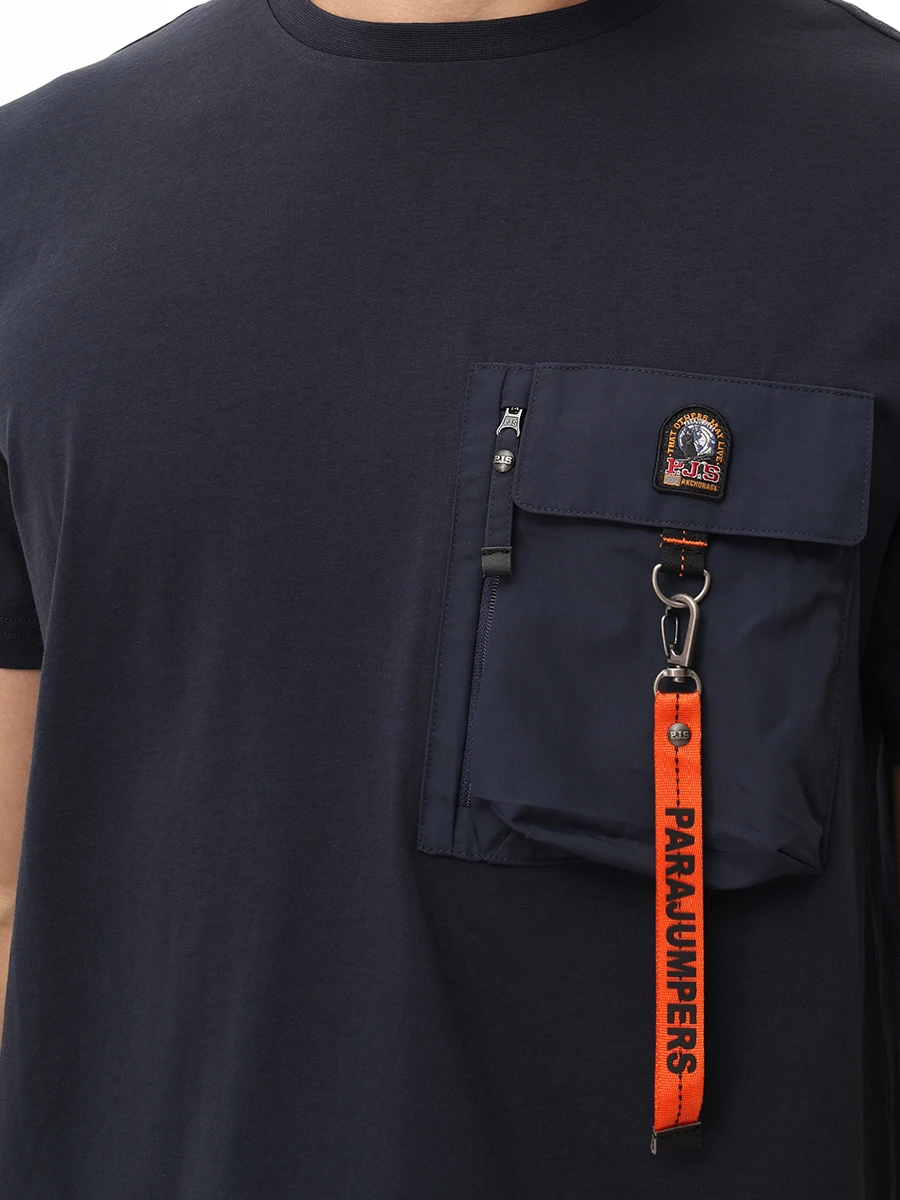 

Футболка хлопковая, Синий, 25SMPMTSRE07/316 MOJAVE