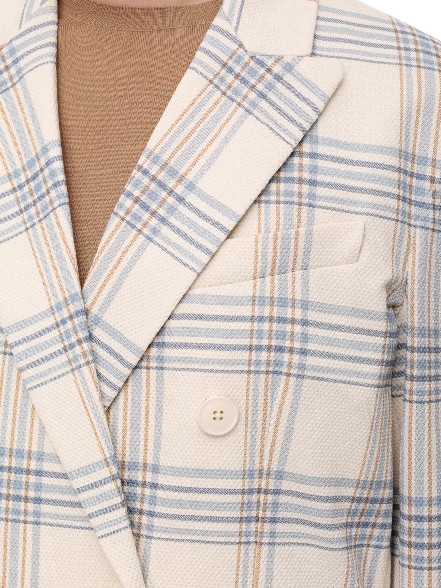 

Пиджак хлопковый, Кремовый, FD3517/SKY