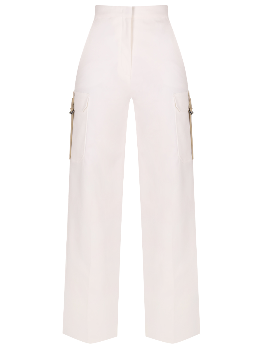 Брюки-карго хлопковые MAX MARA