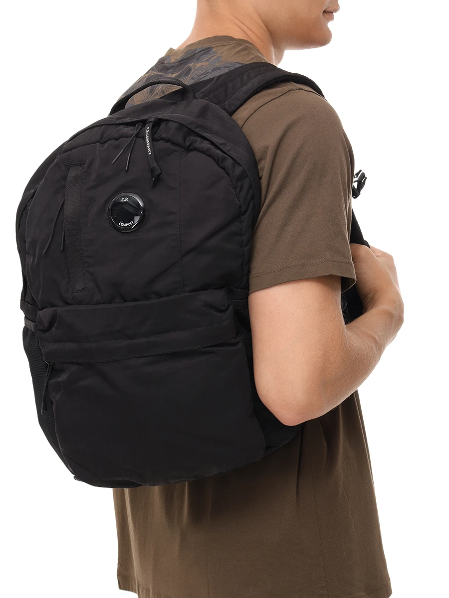 Рюкзак текстильный CP COMPANY 18CMAC303A-005269G/999 Черный  Фото 2