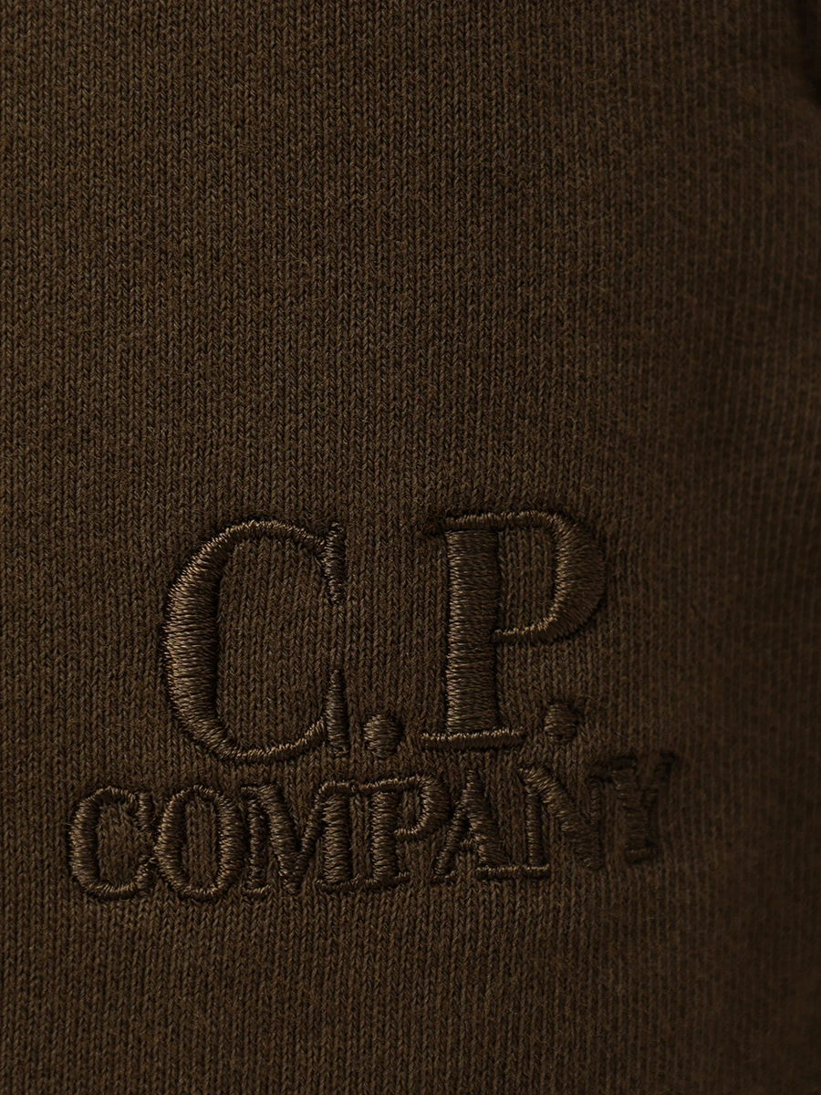 Шорты хлопковые CP COMPANY 18CMSB101B-110044G/683 Зеленый  Фото 6