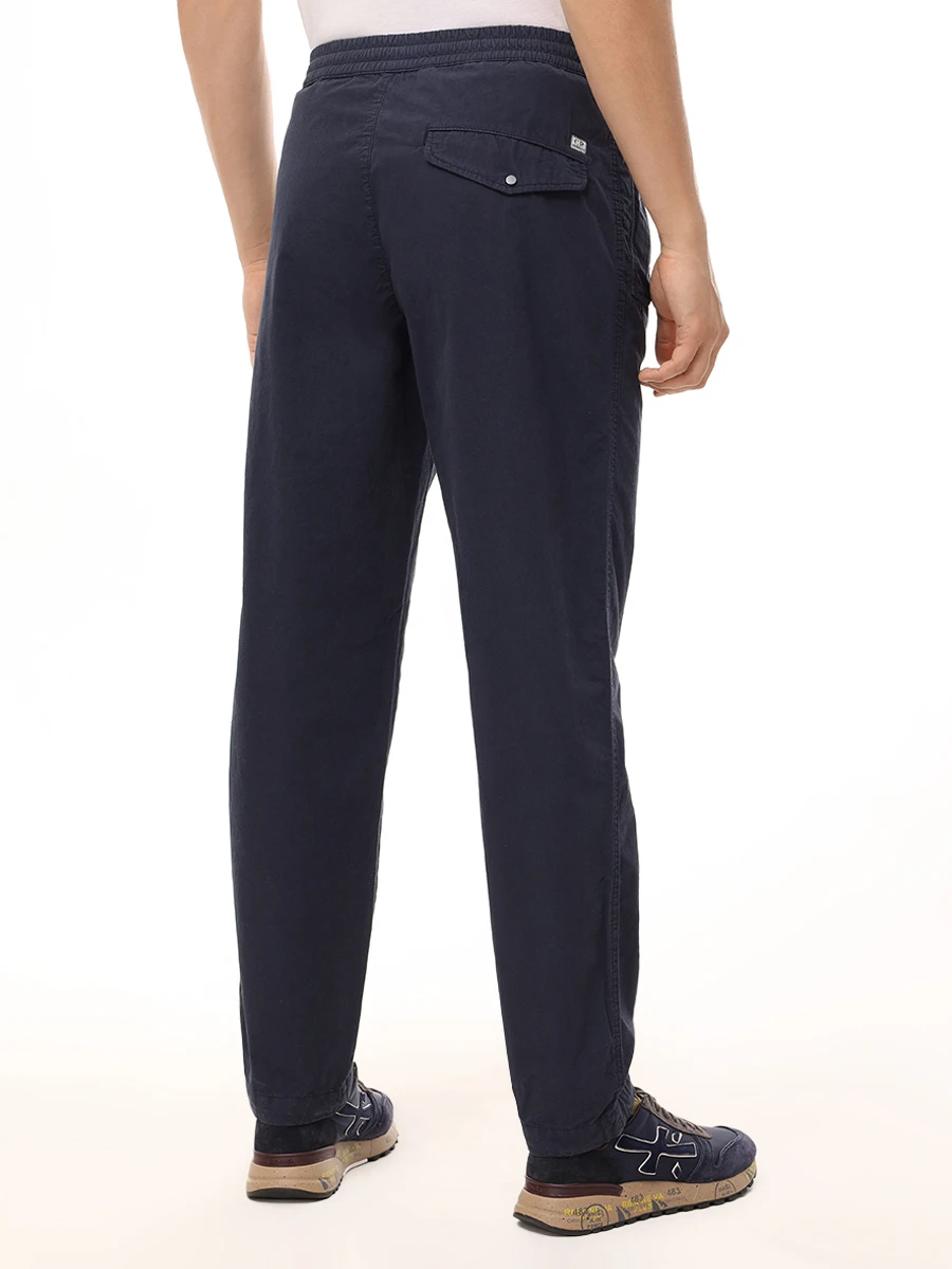 Брюки-карго хлопковые CP COMPANY 18CMPA059A-006475G/891 Синий  Фото 3