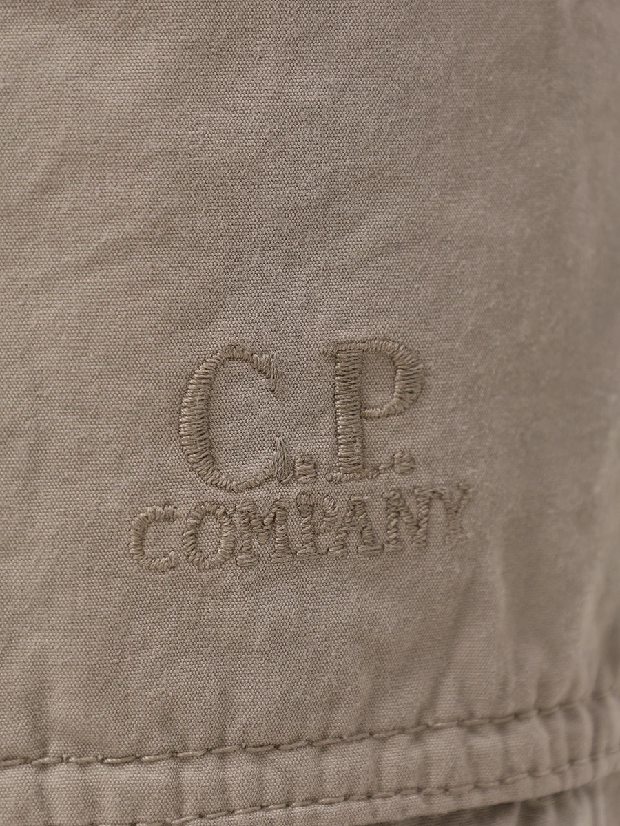Брюки-карго хлопковые CP COMPANY 18CMPA059A-006475G/327 Бежевый  Фото 6