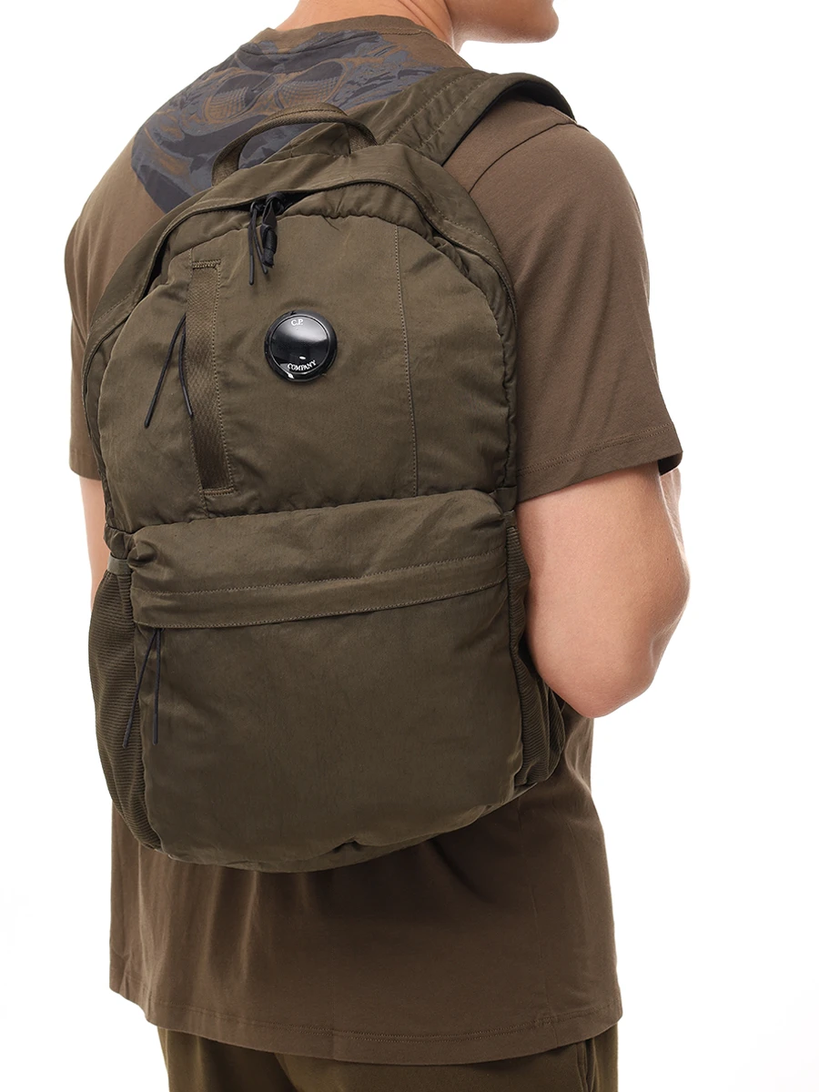 Рюкзак текстильный CP COMPANY 18CMAC303A-005269G/683 Зеленый  Фото 2