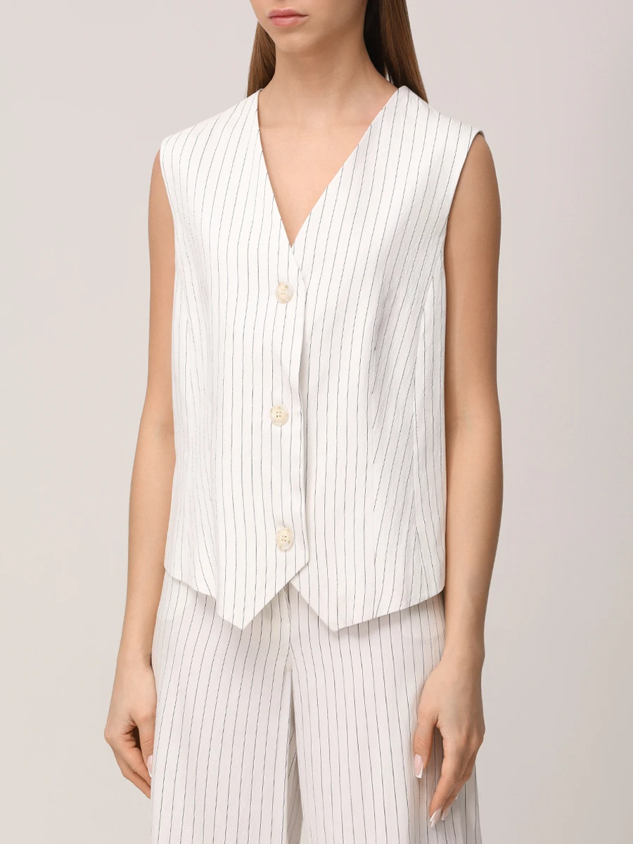 

Костюм-тройка из вискозы, Белый, 251.3041015/3131055 600 1272 004