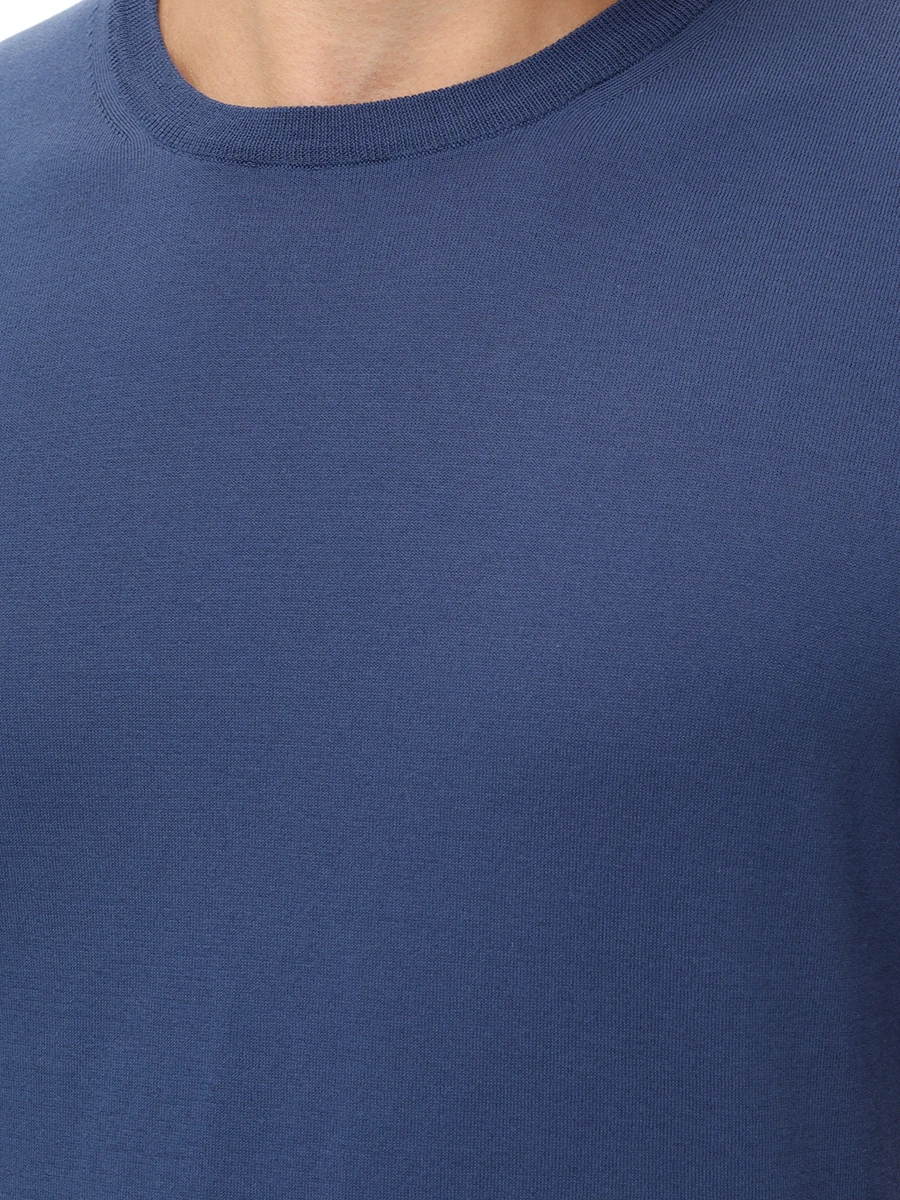 Футболка хлопковая GRAN  SASSO 43154/20731/565 Синий  Фото 5