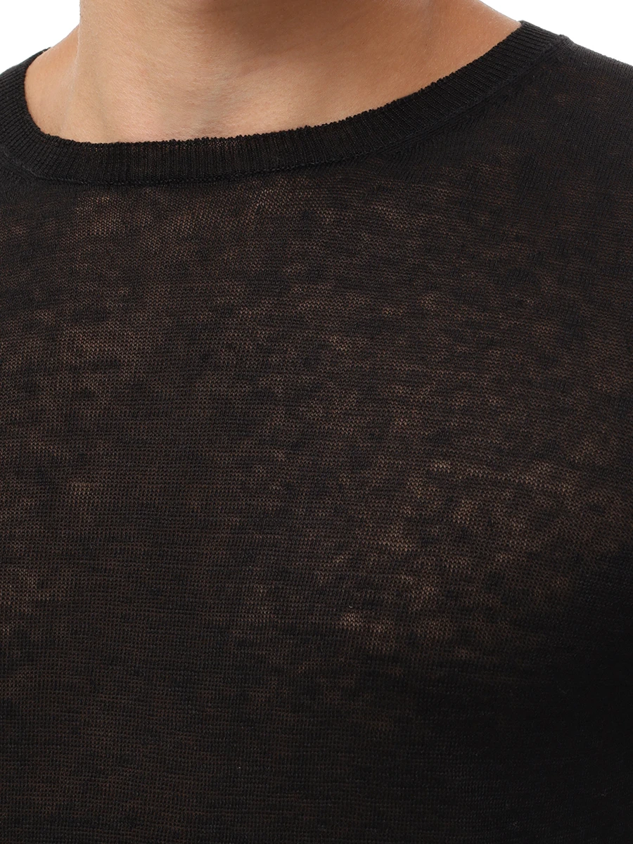 Футболка льняная GRAN  SASSO 57177/24801/099 Темно- Синий  Фото 5