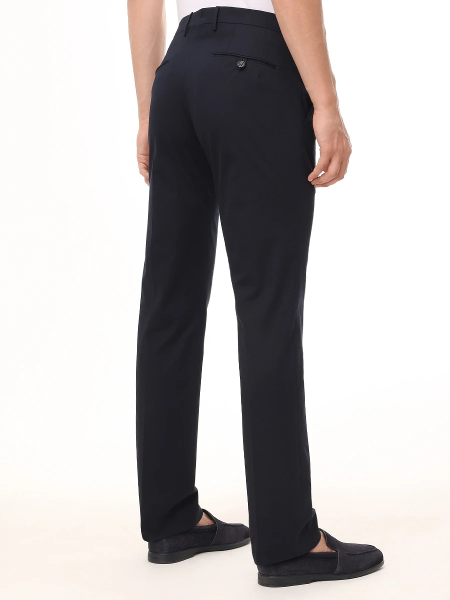 Брюки хлопковые BERWICH DG1730X_NAVY_SC/1 Темно- Синий  Фото 3