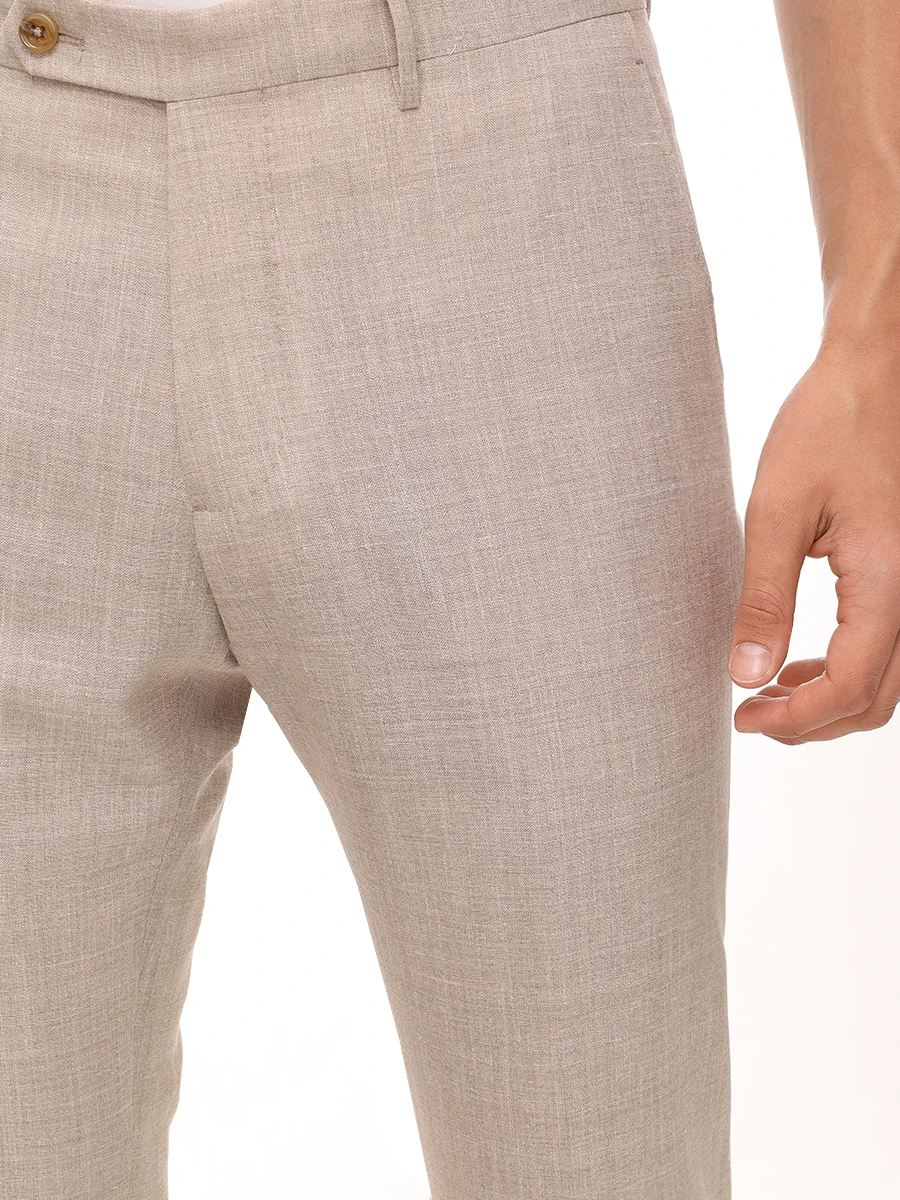 Брюки шерстяные BERWICH LP184U_BEIGE_SC/1 Бежевый  Фото 5