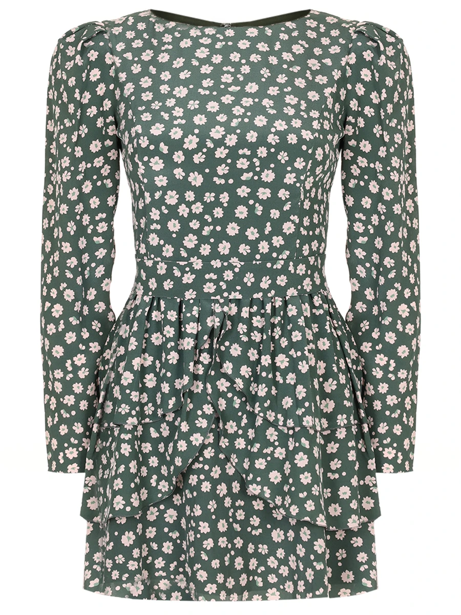 Платье из вискозы JULI TOO Aurora Зеленый 