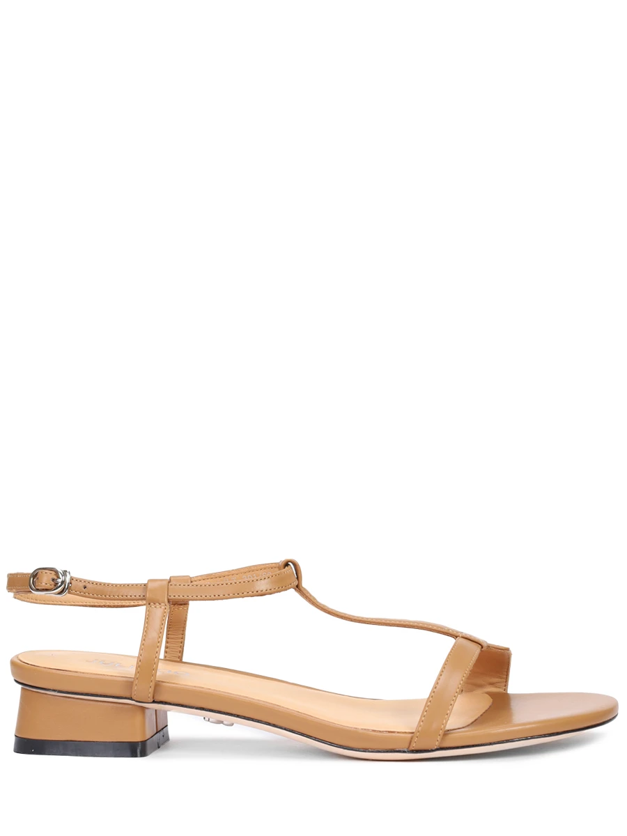 Сандалии кожаные JULI TOO Rose Бежевый 