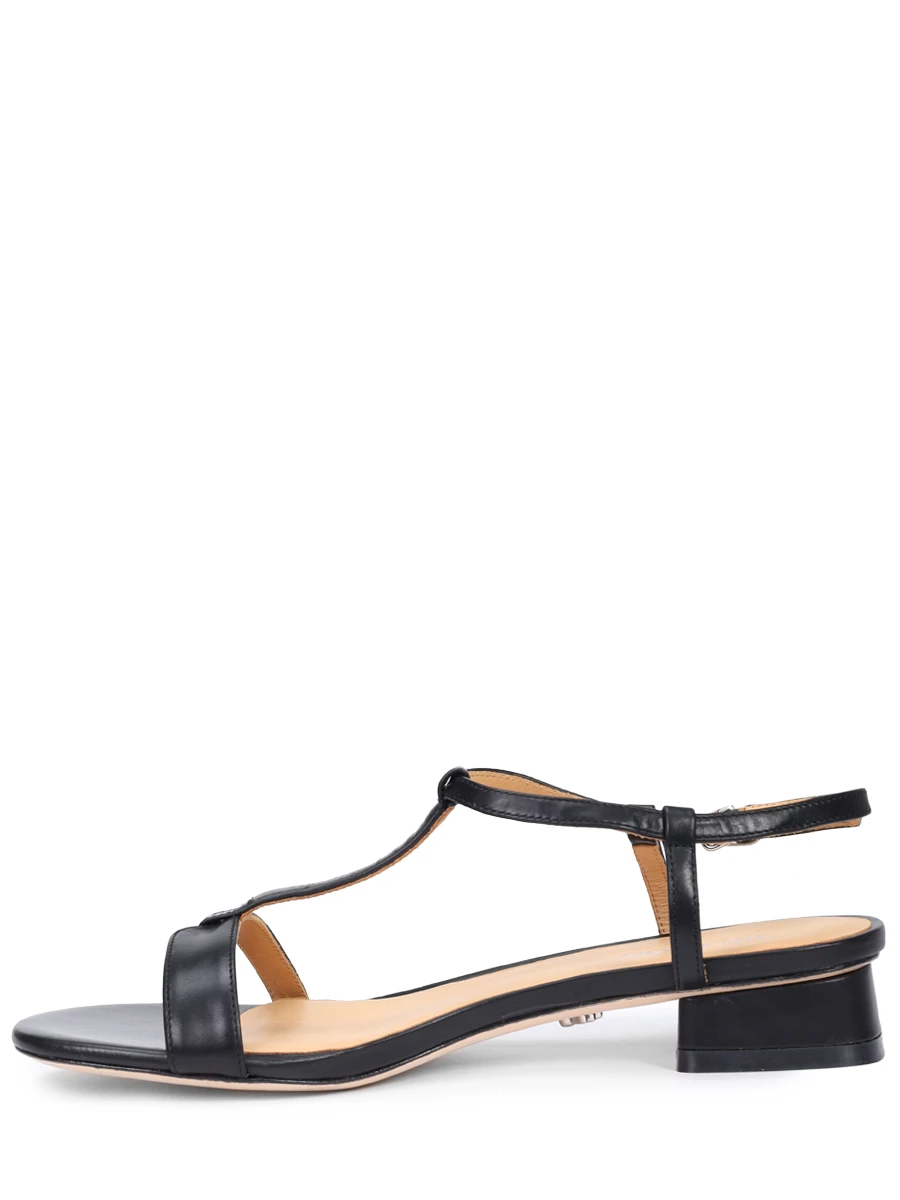 Сандалии кожаные JULI TOO Rose Черный  Фото 3