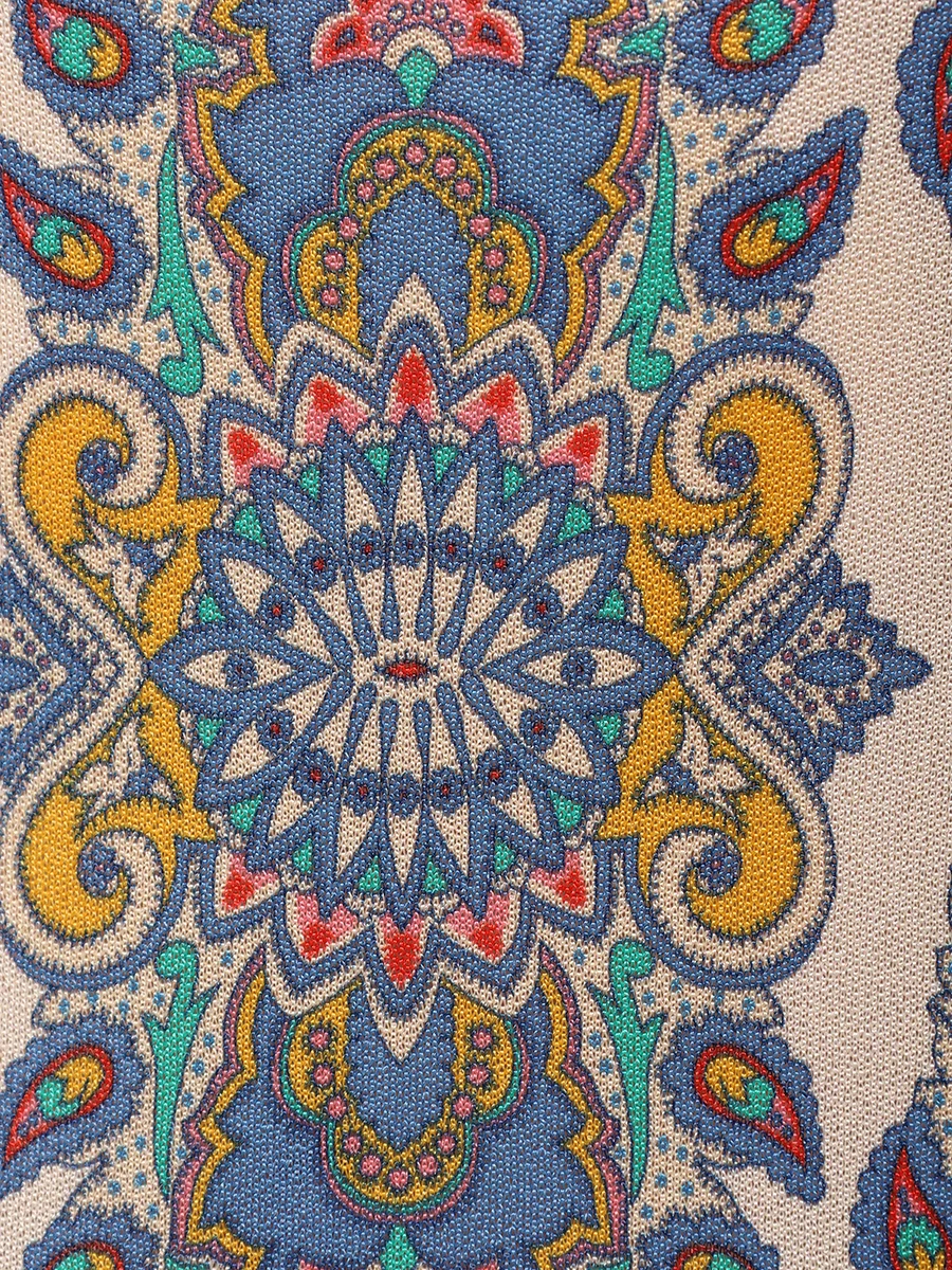 Топ из вискозы ETRO WRJA0102 99IA435X0800 Мультиколор  Фото 6