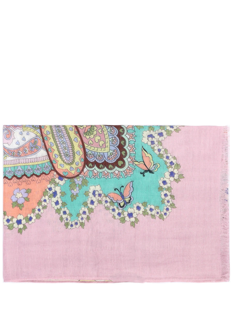 

Палантин из модала и хлопка, Розовый, WATA0013 AK644X0806