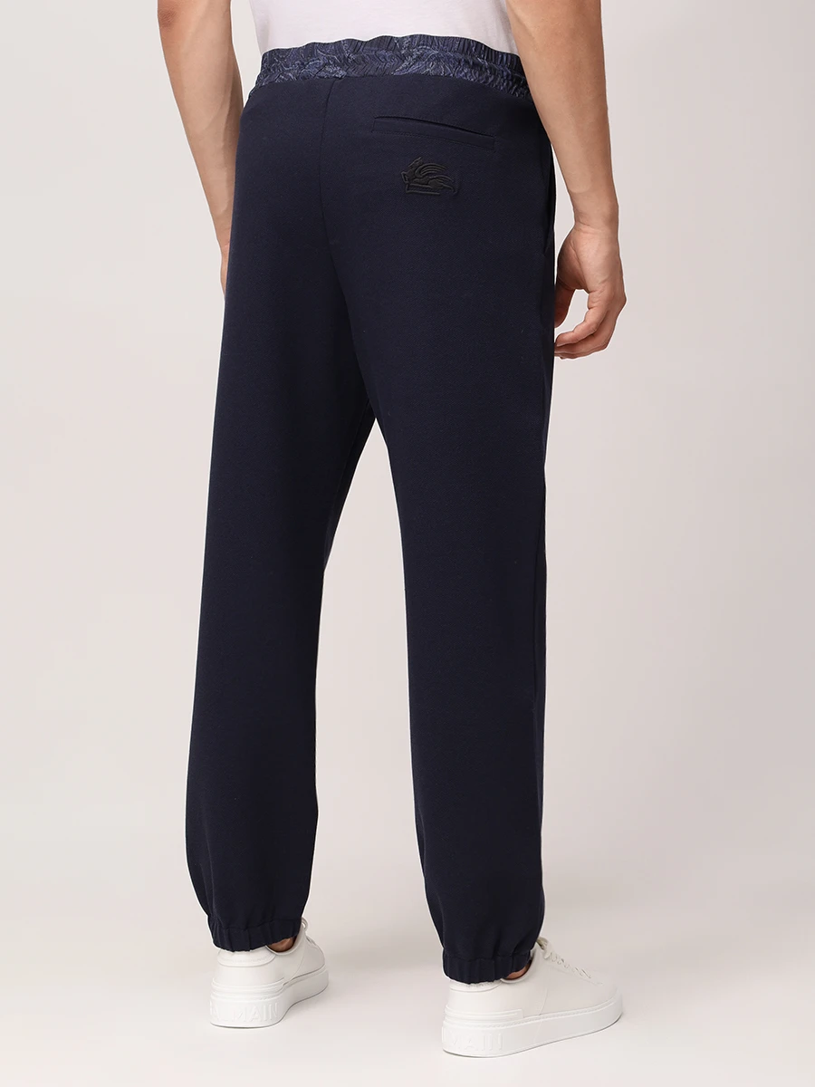 Брюки однотонные ETRO MREE0007 99JUE01B0339 Синий  Фото 3
