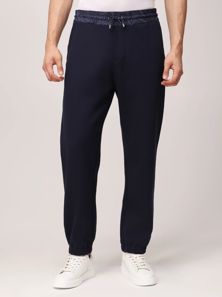 Брюки однотонные ETRO MREE0007 99JUE01B0339 Синий  Фото 4