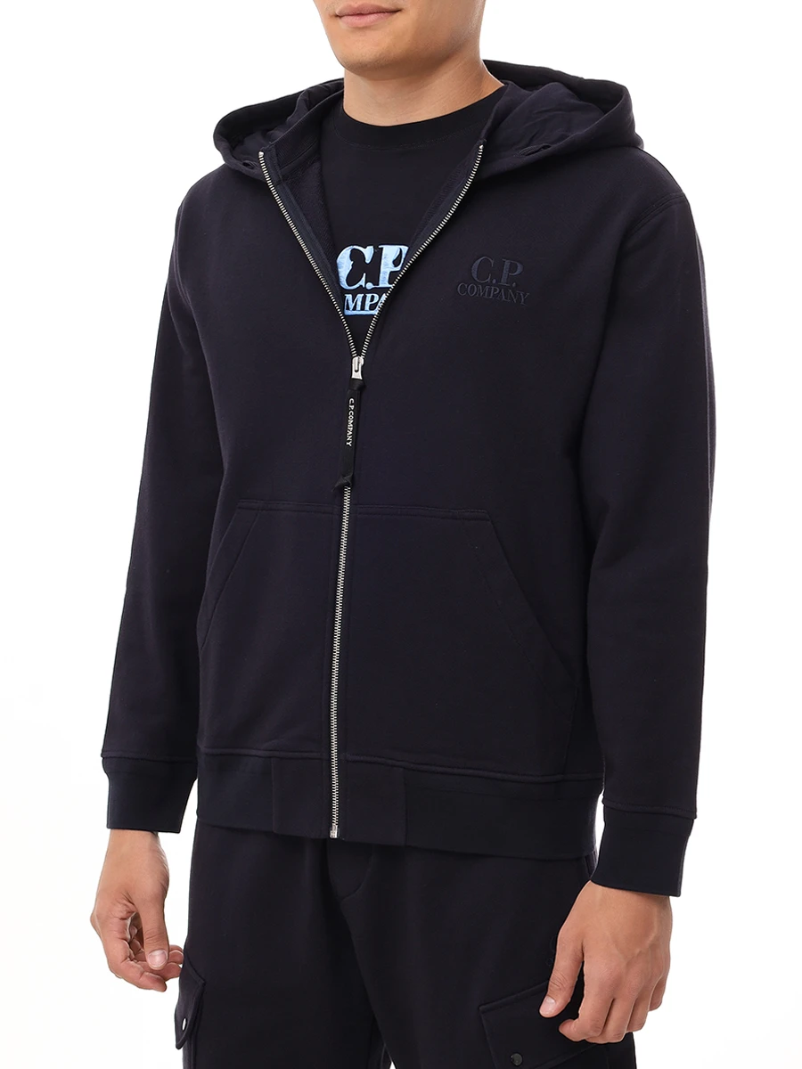 Костюм хлопковый CP COMPANY 18CMSS044A-005086W/18CMSP045A-005086W 888 Синий  Фото 4