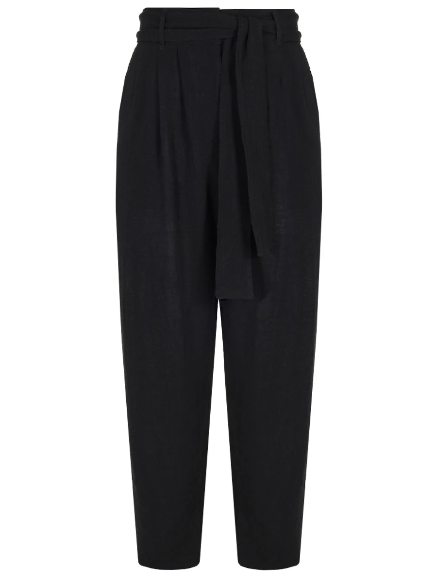 Брюки хлопковые MAISON SAINT JULIEN Havana pant Черный 